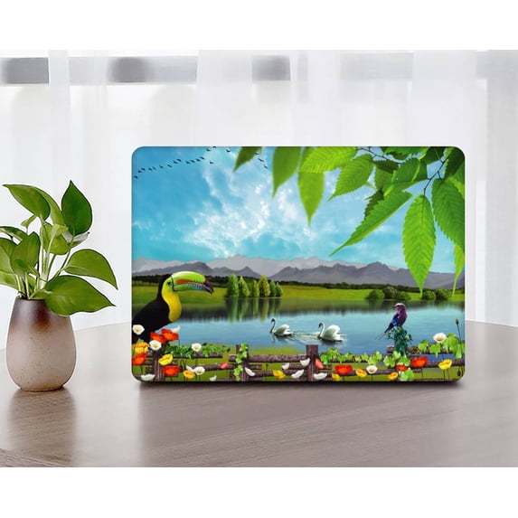 KSK KAISHEK Hard Case Compatible 2019 2020 Release MacBook Pro 16" with Touch ID Type C + Black Keyboard Cover Model: A2141 Landscape 159