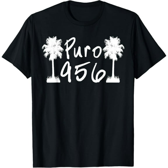 Puro 956 T-ShirtMen and women, Black T-shirt, size: Extra large