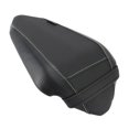 thumbnail image 1 of Cojín plano para asiento trasero de pasajero de PU, color negro, para Kawasaki Ninja 500 Z500 24-25, 1 of 15