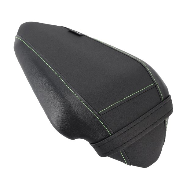 Cojín plano para asiento trasero de pasajero de PU, color negro, para Kawasaki Ninja 500 Z500 24-25