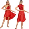 thumbnail image 3 of Ropa de baile de adoración de la iglesia de alabanza del espíritu litúrgico para mujer, vestido de baile de coro lírico de Ballet metálico, disfraz de actuación de danza, 3 of 5