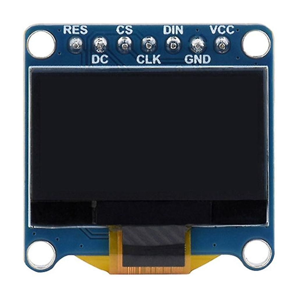Écran OLED 0.96 Pouce 128x64 Pixels – Interface SPI/I2C SSD1315 | Pour Projets Arduino, Raspberry Pi