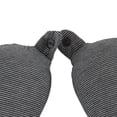 thumbnail image 3 of Almohada cervical de espuma viscoelástica Bucky, rayas grises, 3 of 5