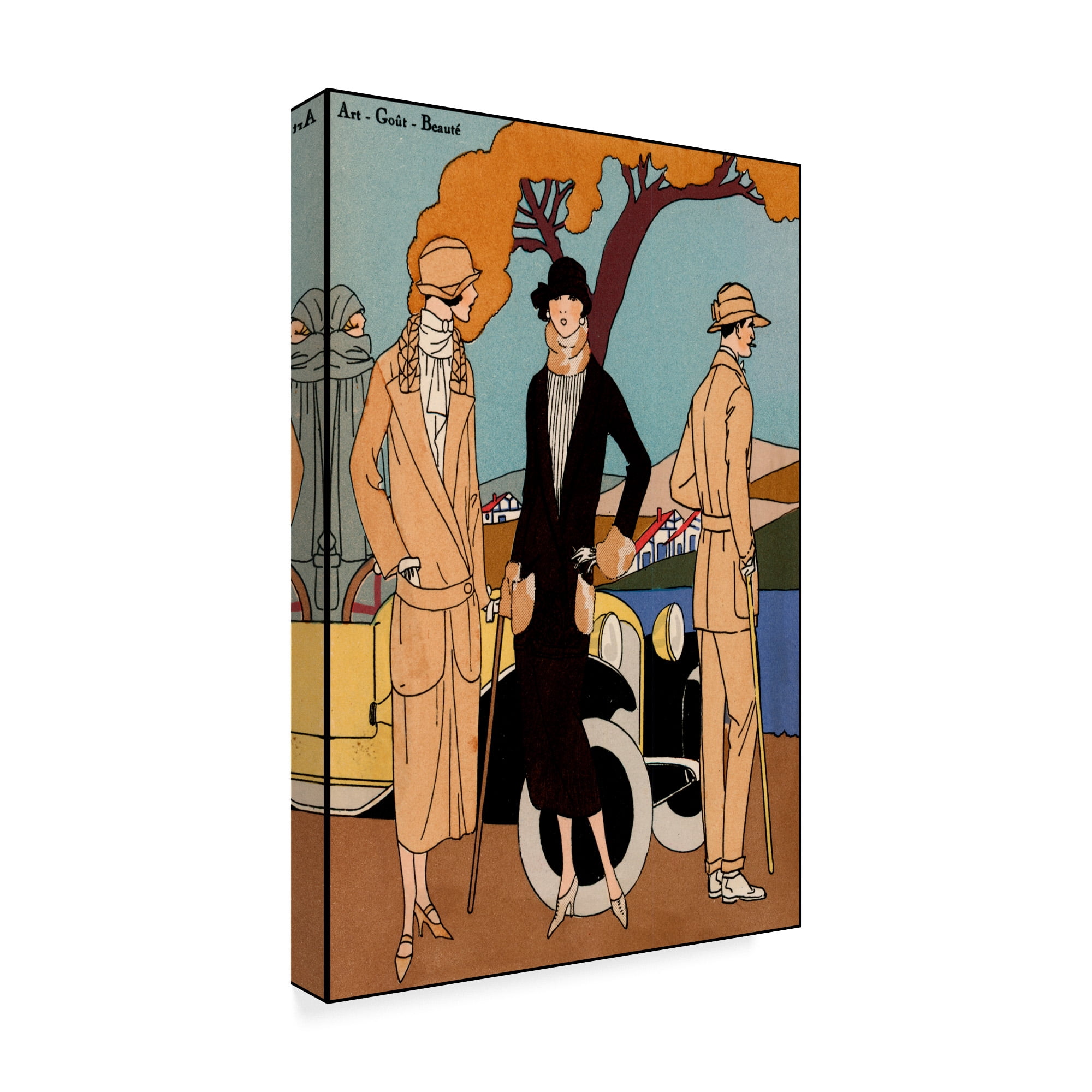 Trademark Fine Art 'Vintage Couture IV' Canvas Art by Unknown