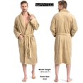 thumbnail image 4 of Men's Soft Plush Fleece Classic or Hooded Robe with Front Pockets, 4 of 7
