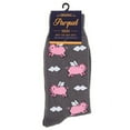 thumbnail image 2 of Parquet Men's Flying Pigs Socks, 2 of 2