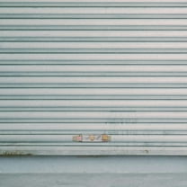 IBASETOY Garage Security Rolling Door Lock Iron Silver Durable 1Set