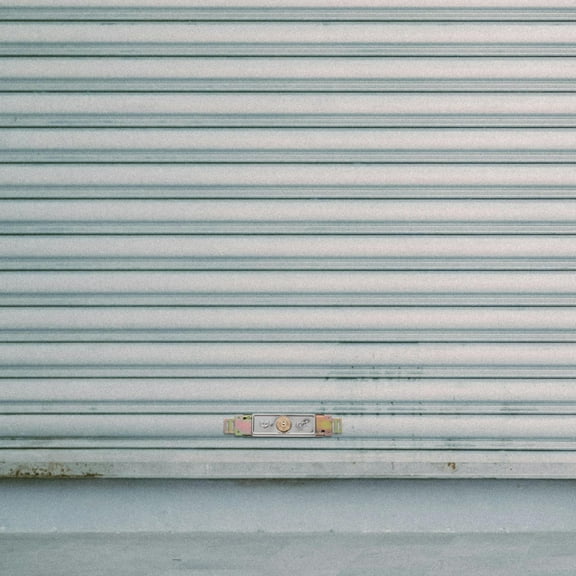 IBASETOY Garage Security Rolling Door Lock Iron Silver Durable 1Set