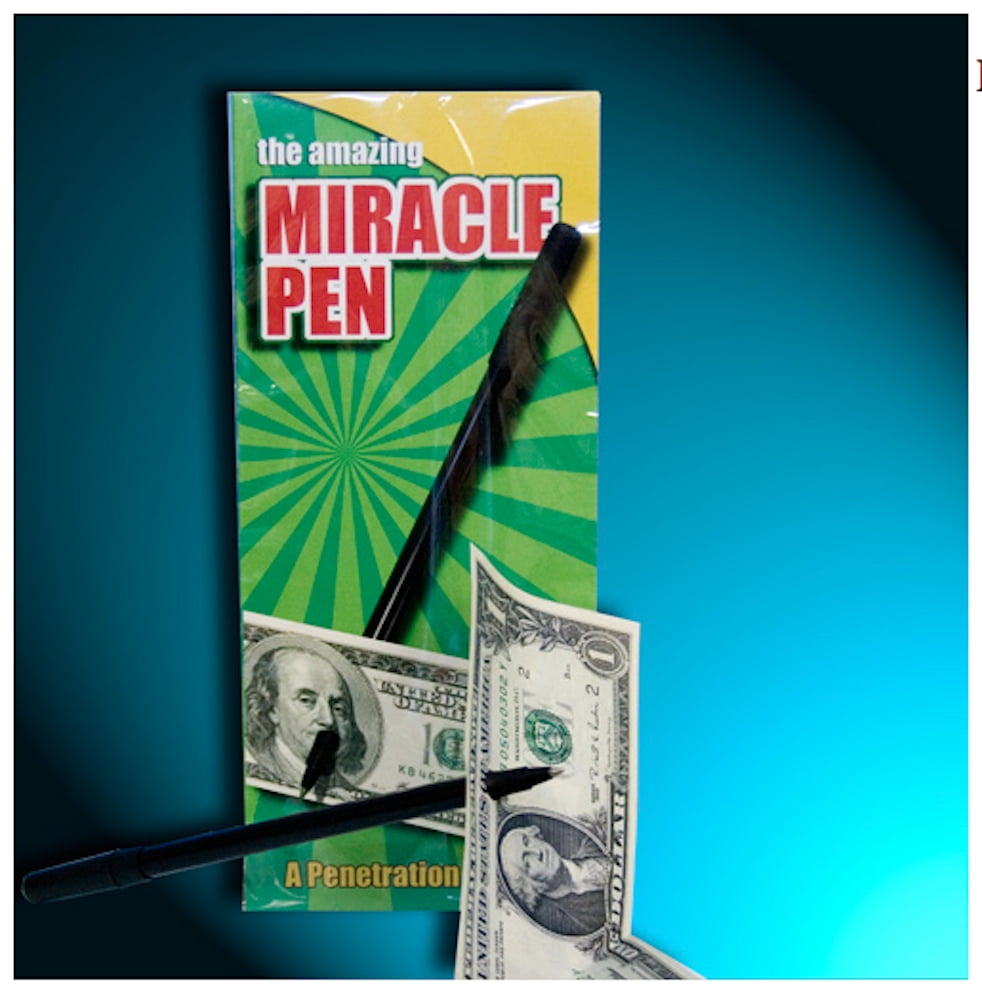 Mak Magic The Amazing Miracle Pen Trick