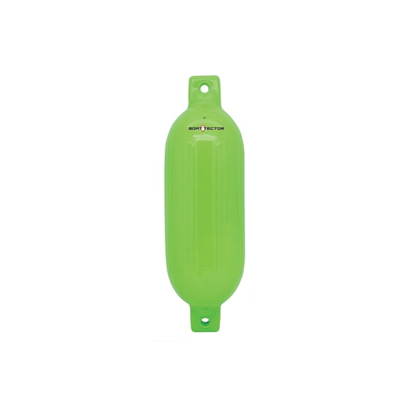 Extreme Max 3006.7662 BoatTector Inflatable Fender - 4.5" x 16", Neon Green