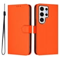 thumbnail image 2 of Compatible with Samsung Galaxy S24 Ultra Wallet Case with RFID Blocking Credit Card Holder, PU Leather Folio Flip Kickstand Protective Shockproof Anti-fall Phone Case Cover Women Men,Orange, 2 of 12