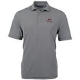 thumbnail image 2 of Men's Cutter & Buck Bobby Bowden Black Florida State Seminoles Big & Tall Virtue Eco Pique Stripe Recycled Polo, 2 of 3