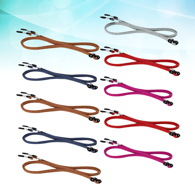 HINTRMENT 10Pcs Glasses String Strap for Preventing Fall and Damage in Sports