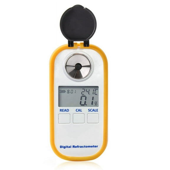 Portable Digital Honey Refractometer 4-in-1 /Water/Be'/Refractive Tester Measurement Instrument DR301