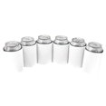 thumbnail image 2 of Suncoda Ice Mold, 6Pc Beer Can Cooler Foldable Lid Hollowing Out Cooler Filling Cold Pouches, 2 of 2