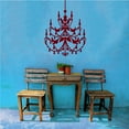 thumbnail image 4 of Large Antique Design Vinyl Chandelier Wall Decal Art, 4 of 4