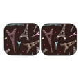 thumbnail image 7 of Naloa Eiffel Tower 2 Piece Foldable Car Sun Shades, Car Windshield Sunshade, Front Window Sunshade for Car, Truck, SUV - Small, 7 of 7
