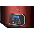 thumbnail image 6 of 4-Quart Digital Slow Cooker with Locking Lid (Red), 6 of 12