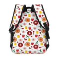 thumbnail image 4 of Fotbe Oriental Cuisine Pattern Casual Backpack for School, Travel, and Outdoor Activities - Durable, Lightweight, and Comfortable, 4 of 5