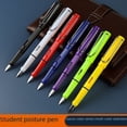 thumbnail image 2 of Bolígrafo para estudiantes Iridium Gold Bolígrafo para estudiantes Punta de 0,5 Bolígrafo con bolsa de tinta reemplazable de 0,38 Bolígrafo Positive, 2 of 4
