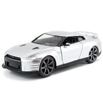 Jada 1:32 Scale Brian's Nissan GT-R R35 Silver Fast & Furious Movie Diecast Model Car