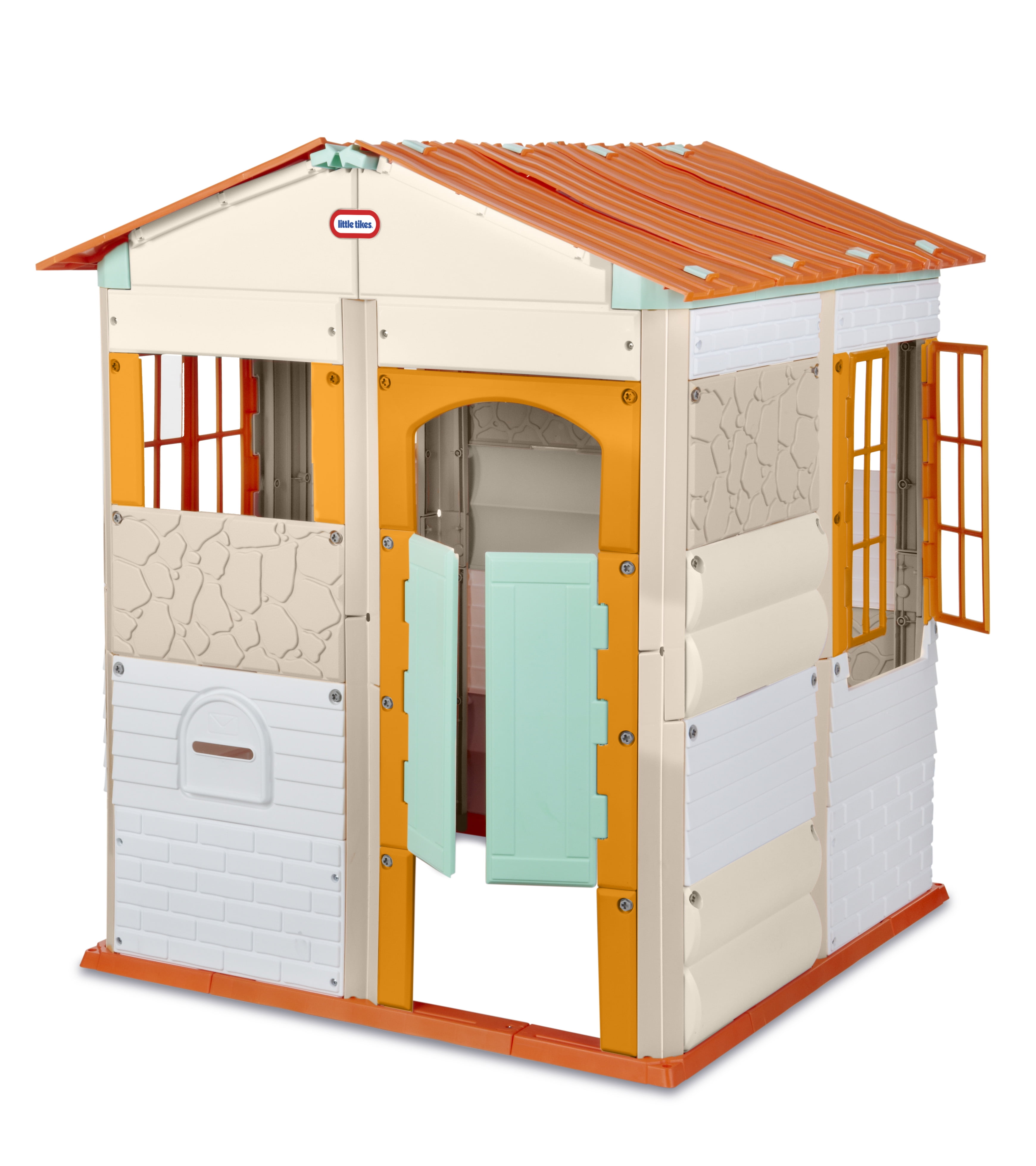 Little Tikes Build-a-House, Tan - Walmart.com