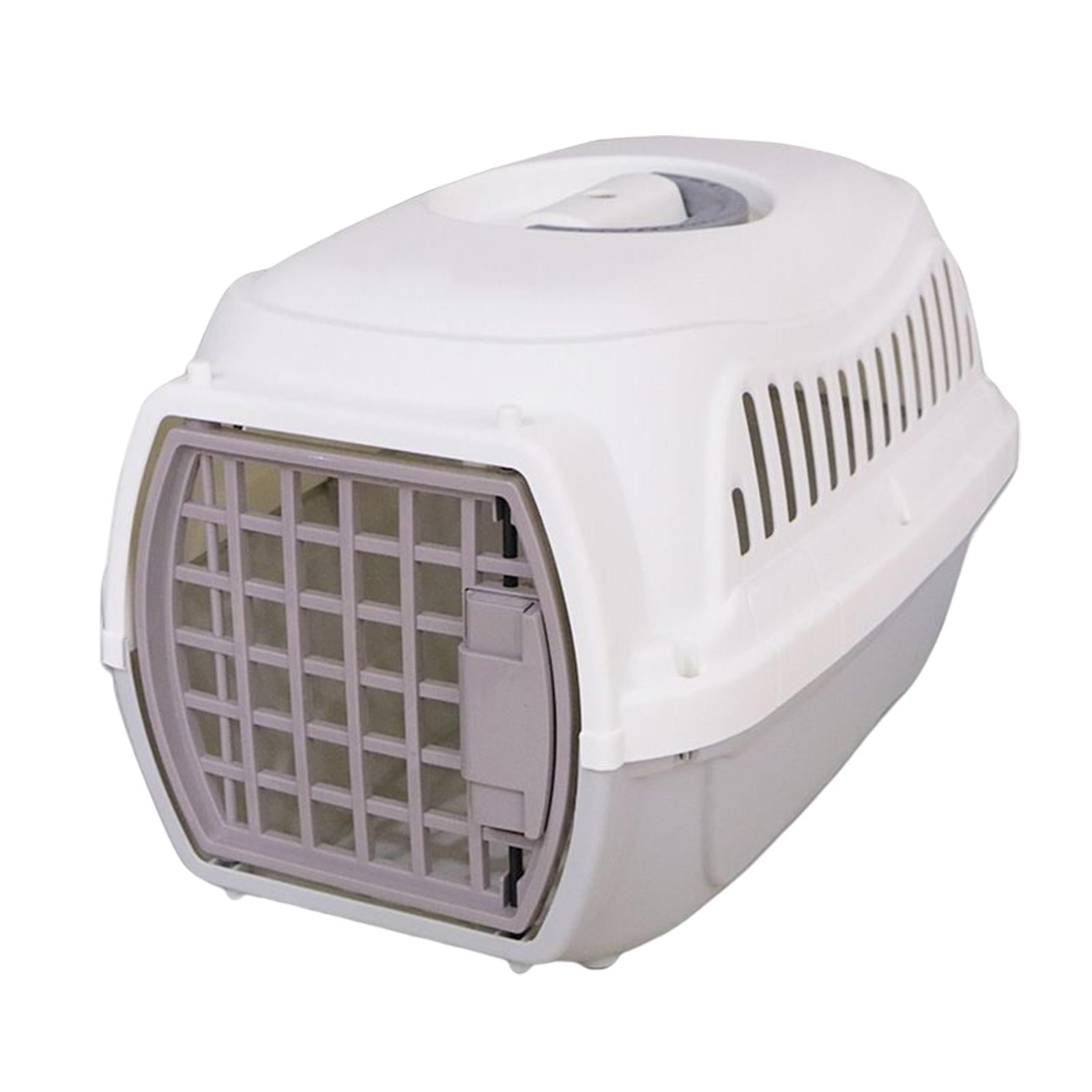 Portable Cat Carrier Box with Door Lock Pet Carrier Air Carriers, Tote