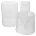 thumbnail image 4 of WHAMVOX 3pcs Rain Measuring Tube Plastic Rain Gauge Rain Measuring Tool Plastic Rain Gauge, 4 of 8