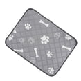 thumbnail image 4 of Dog Washable Pee Pads Bone Pattern Reusable Water Absorption Prevent Slipping Waterproof Breathable Pet Training Pads 60 X 45cm/39.4 X 17.7in, 4 of 5