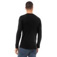 thumbnail image 2 of The Bella + Canvas Unisex Jersey Long-Sleeve T-Shirt - SOLID BLACK SLUB - L, 2 of 4