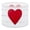 Color 3, variant on Linen Drum Lampshades Poker Game Vintage Rustic Red Heart Flat Bold Color 13"x13"x10" Light Shade for Table Lamps Floor Lamp Shades Lampshade Replacement Assembly Required