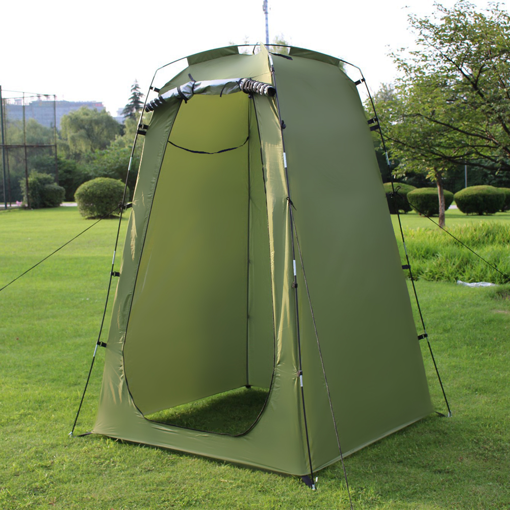 TOMSHOO Portable Outdoor Shower Tent Beach Toilet Camping Toilet Changing Fitting Room Tent Shelter Camping Beach Privacy Toilet - image 2 of 9