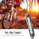 thumbnail image 3 of Luz trasera LED para bicicleta: recargable por USB, luces rojas y azules, 3 of 10