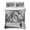 Grey, variant on Twin Quilt Set 68''x86'', Dinosaurs Boy Lightweight Summer Bedspread Coverlet Set with 2 Pillow Shams, Gray Funny Cartoon Forest Animals Breathable All Season Quilt Bedding for Dorm/Bedroom