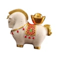 thumbnail image 4 of Figura de caballo Feng Shui Figura de resina Regalo ideal Colecciones Escultura animal A, 4 of 9