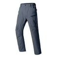 thumbnail image 2 of Mohiass Mens Work Pants Stretch Flex Ripstop Tactical Waterproof Pants with Multi Pockets Relaxed Fit Lightweight Cargo Pant Gray 3XL, 2 of 5