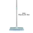 thumbnail image 3 of Miyuadkai Cleaning Brush Clearance Sales Scrubber Cleaning Brush Bath Tub Tile Cleaner Scrubber Brush with 36'' Long Handle Scrub Brush for Bathroom Shower Bathtub Wall Mop Cleaning Scrubbing Blue, 3 of 4
