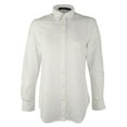 thumbnail image 4 of Women's Petite Eyelet Button Down Crisp Cotton Shirt-W-PXS, 4 of 4