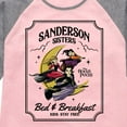 thumbnail image 3 of Hocus Pocus - Sanderson Bed Breakfast Sign - Toddler And Youth Girls Raglan Graphic T-Shirt, 3 of 5