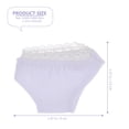 thumbnail image 2 of FESTFENDS 5pcs Mini Doll Panties For Dolls Elastic Decorative Underwear With Lace Edge And Imaginative Play, 2 of 7