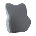 thumbnail image 1 of npkgvia Clearance,Soft Dense Memory Foam Lumbar Support Pillow For Chair Adapted To Back Enhance Support Comfort And For Back Lumbar Pillow Back Support For Chair Car Recliner,Gray, 1 of 4
