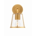 thumbnail image 6 of Crystorama Fulton 1 Light Antique Gold Bathroom Vanity - 6.25"W x 10.25"H x 7.25"D, 6 of 10