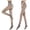 C, variant on Leggings for Teen Girls Fake Translucent Ladies Keep Warm Women Solid Color Fleece Pantyhose Thin or
