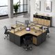 thumbnail image 3 of Partition Corner Office Desks Computer Cassette Employee Combination Office Desks Screen Bureau Meuble Working Equipment QF50OD My Lux Decor Round, 3 of 28