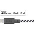 thumbnail image 1 of Native Union Night Cable - 10ft Ultra-Strong Reinforced [MFi Certified] Durable Lightning to USB Charging Cable with Weighted Knot Compatible with iPhone/iPad (Zebra), 1 of 5