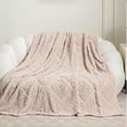 thumbnail image 3 of Dmlowu Large Throw Blanket - Fluffy Fleece Blanket for Home Decor, Warm Comfortable Throw Blanket for Couch Sofa Bed, Multifunctional Fuzzy Blanket, 28x40", 3 of 6