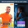 thumbnail image 3 of Reloj inteligente de fitness Ddidbi para hombre y mujer con pantalla táctil HD, 3 of 7