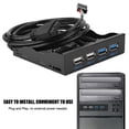 thumbnail image 4 of Panel Frontal De Unidad De Disquete USB 2.0, Panel Frontal De Unidad De Disquete Conveniente Plug And Play De Alta Velocidad De 3,5 Pulgadas, Duradero Para Computadora De ANGGREK Otros, 4 of 8