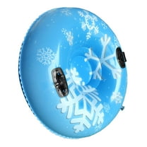 Snow Tube,Snow Tube Inflatable Pvc Tube Thicken Snow Winter Snow Winter Snow Handles Snow Sled Heavy Duty Sleds Winter Snow Sleds Thickened Inflatable Snow Sleds Snowflake