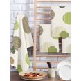 thumbnail image 2 of Abstract Geometric Kitchen Dish Towels for Drying Dishes Set of 2, Farmhouse Vintage Polka Dot Green Waffle Weave Microfiber Hand Tea Bathroom Towels Quick Dry & Absorbent Towel 15.7x23.6, 2 of 7